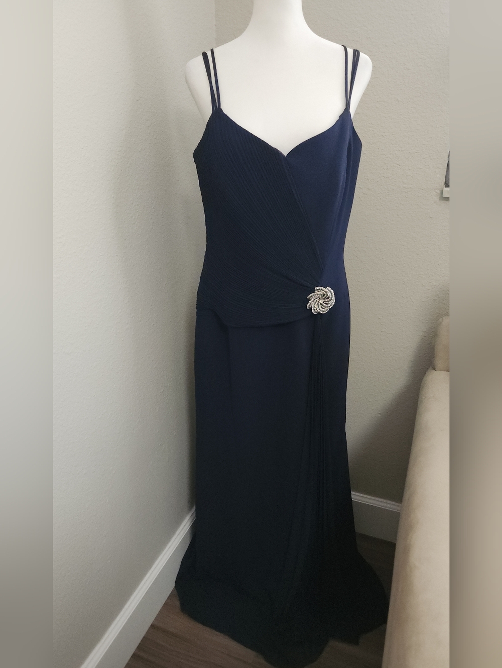 Alexander by Daymor Surplice Sweetheart Long Gown